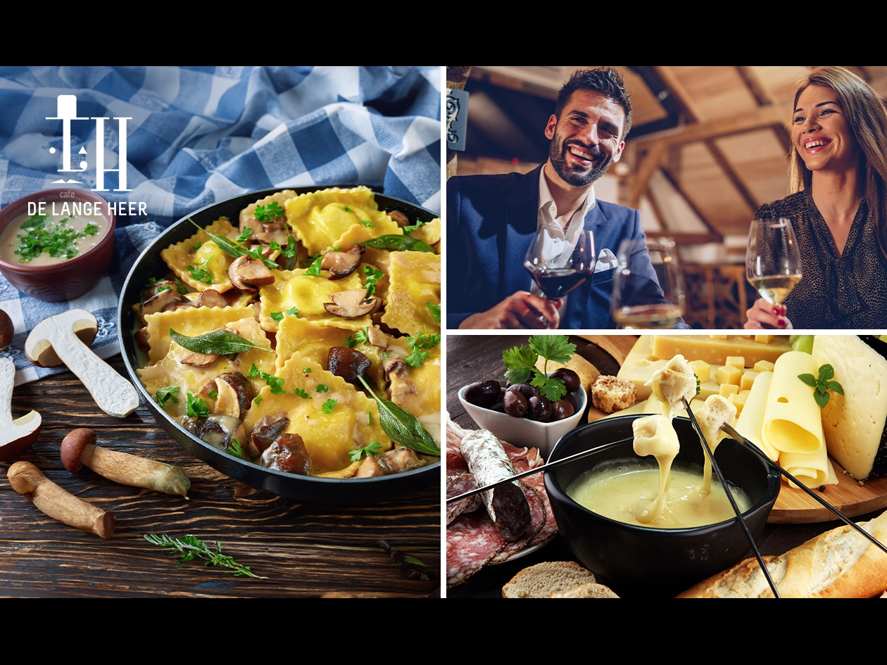 Café de Lange Heer, 2-gangendiner of hoofdgerecht Café de Lange