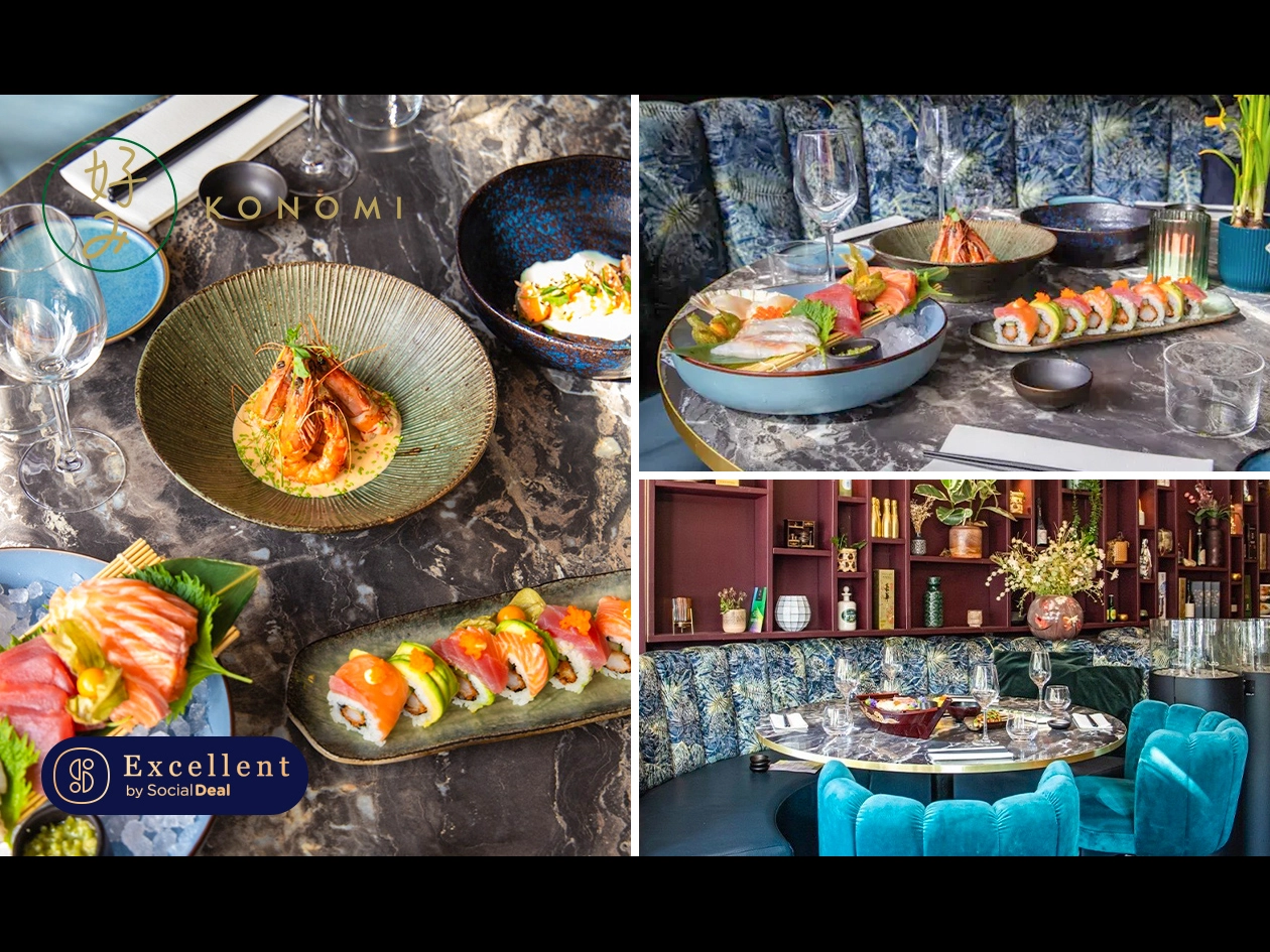 Restaurant Konomi, High sushi pokébowl bij Restaurant Konomi